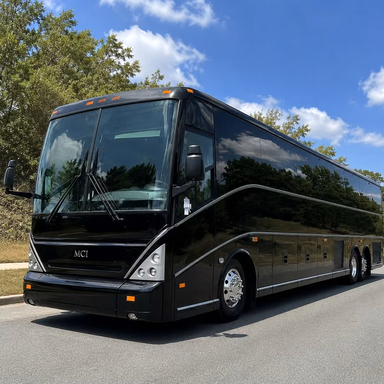 56 passenger charter bus