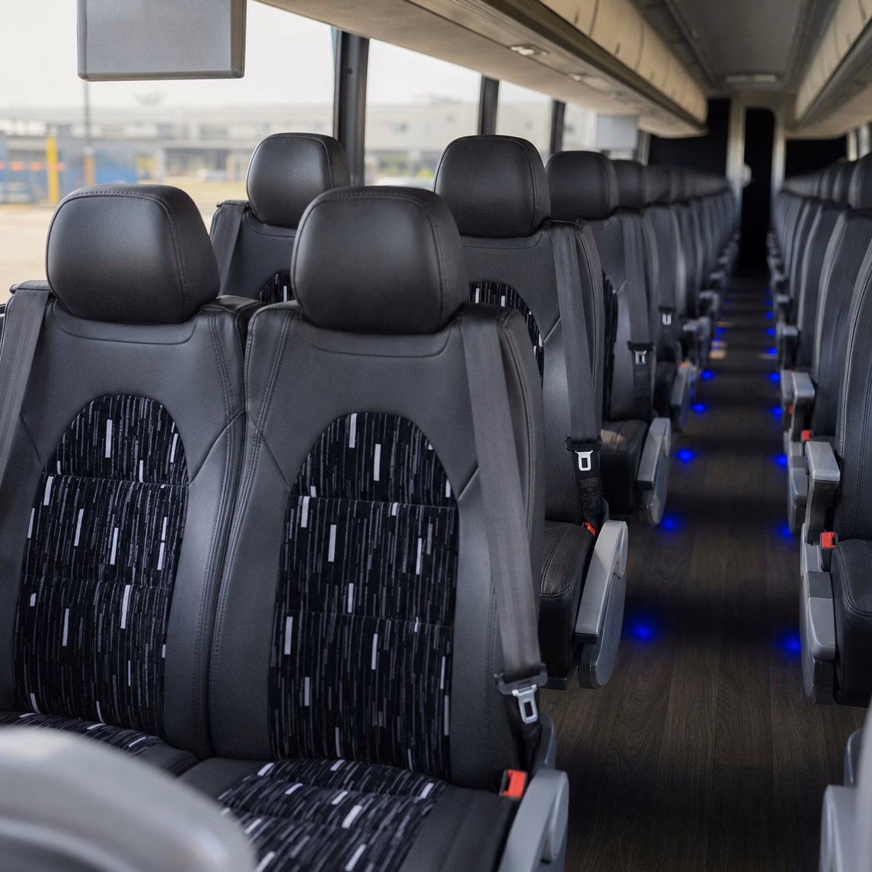 charter buses for large prom groups at fayetteville high schools