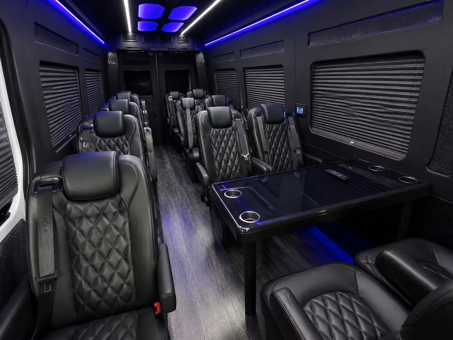 sprinter van with driver interior